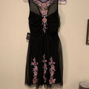 Express Embroidered Dress